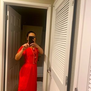 Old Navy Red Dress super classy and Sexy 😉❤️🥂